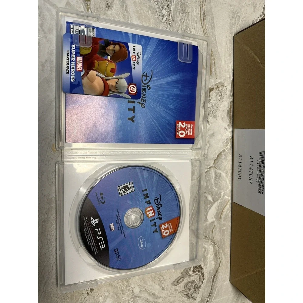 DISNEY INFINITY 2.0 MARVEL SUPER HEROES STARTER PACK SONY PS3 SONY PLAYSTATION 3